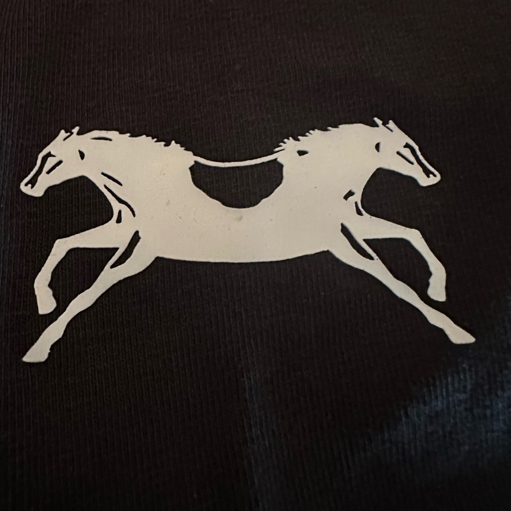 Men’s Bloomefield Jeans Co T-Shirt Black‎ w/ white Logo Size Medium - Picture 3 of 5